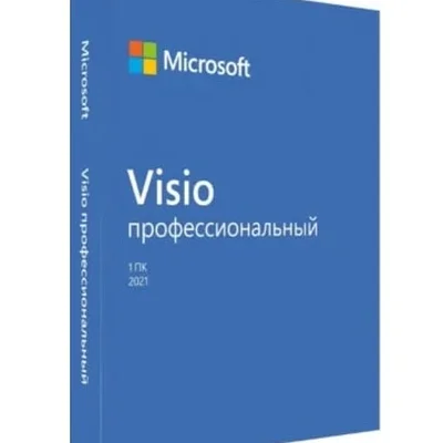 Програмне забезпечення Microsoft Visio Professional 2021 LTSC (DG7GMGF0D7D9-0002)