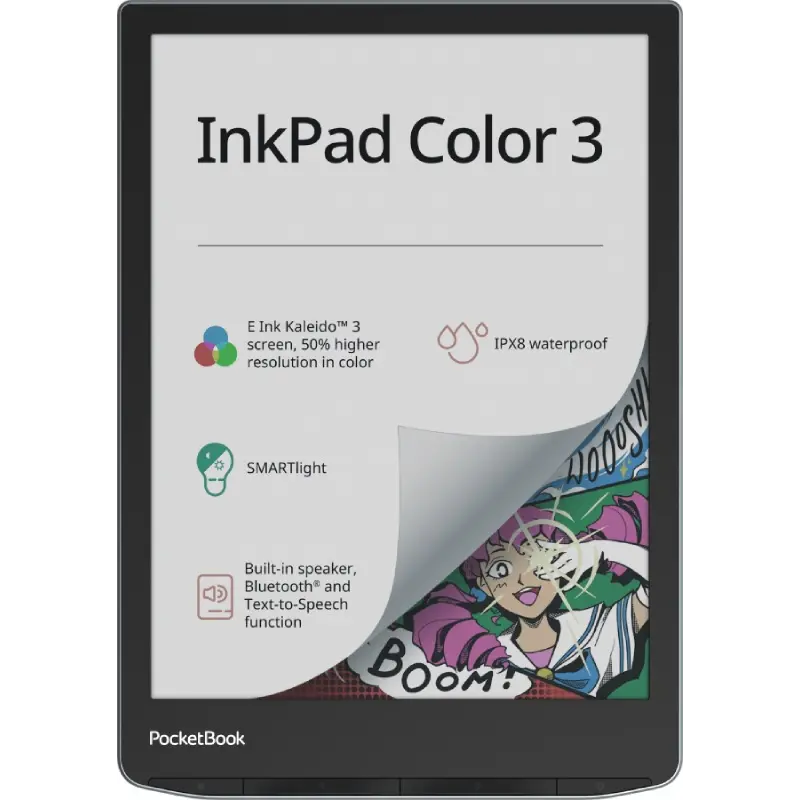 Електронна книга PocketBook 743C InkPad Color 3 Stormy Sea (PB743K3-1-CIS)