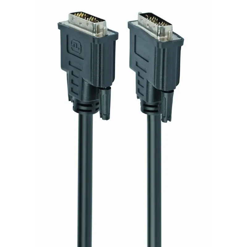 Кабель Cablexpert DVI - DVI (MM), 1.8 м, чорний (CC-DVI-BK-6) пакет Кабель Cablexpert DVI - DVI (MM), 1.8 м, чорний (CC-DVI-BK-6) пакет