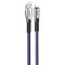 Кабель ColorWay USB - Lightning (M/M), 2.4 А, 1 м, Blue (CW-CBUL010-BL)