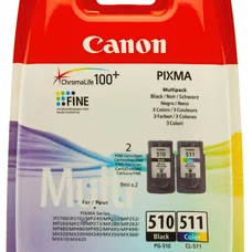 Картридж CANON (PG-510/CL-511) Pixma MP240/250/260/270/272/280/MX320/330 Multipack (2970B010)
