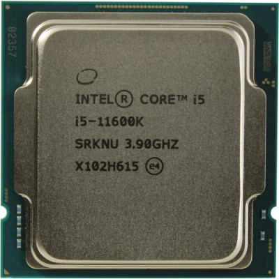 Процесор Intel Core i5 11600K 3.9GHz (12MB, Rocket Lake, 95W, S1200) Tray (CM8070804491414)
