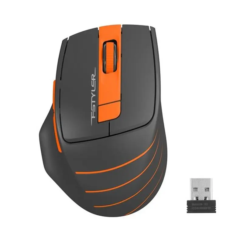 Миша бездротова A4Tech FG30S Orange/Black USB