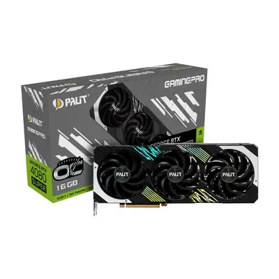 Відеокарта GF RTX 4080 Super 16GB GDDR6X GamingPro OC Palit (NED408ST19T2-1032A)