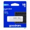 Флеш-накопичувач USB2.0 16GB GOODRAM UME2 White (UME2-0160W0R11)