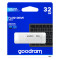 Флеш-накопичувач USB2.0 32GB GOODRAM UME2 White (UME2-0320W0R11)