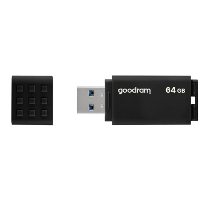 Флеш-накопичувач USB3.2 64GB GOODRAM UME3 Black (UME3-0640K0R11)