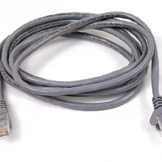 Патч-корд литий, UTP, RJ45, Cat.5e, 2m, сірий