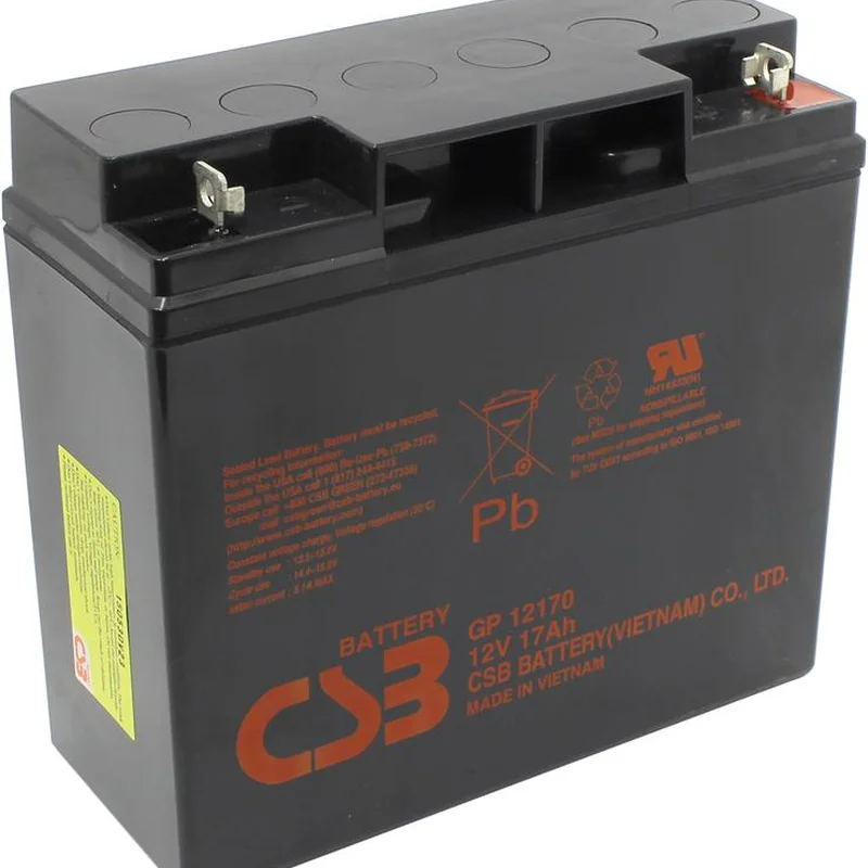 Акумуляторна батарея CSB 12V 17AH (GP12170) AGM