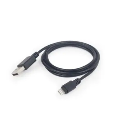 Кабель Cablexpert USB - Lightning (M/M), 2 м, Black (CC-USB2-AMLM-2M) Кабель Cablexpert USB - Lightning (M/M), 2 м, Black (CC-USB2-AMLM-2M)