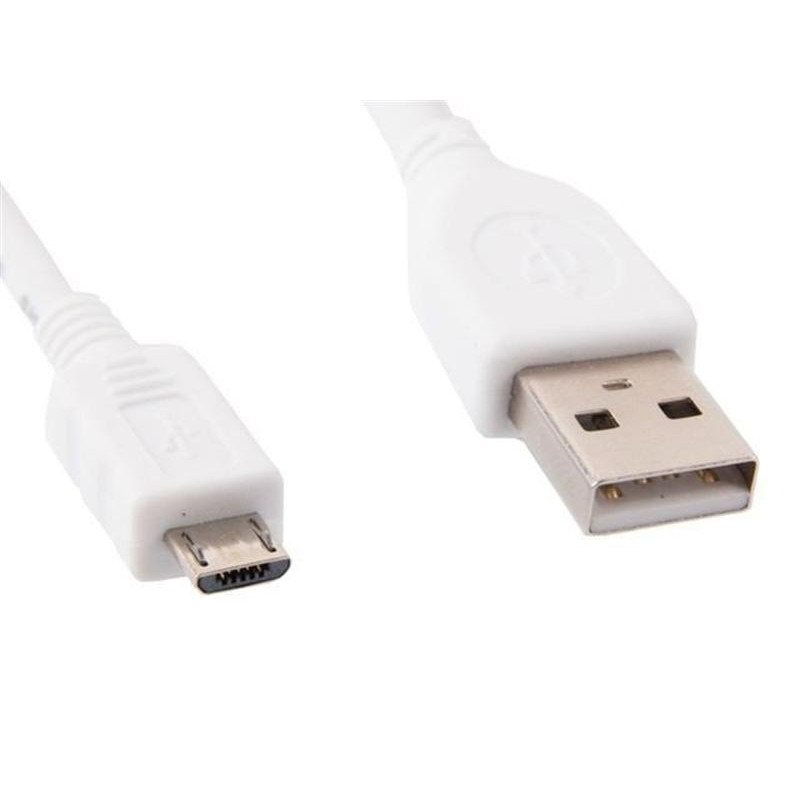 Кабель Cablexpert USB - micro USB V 2.0 (M/M), Premium, 1 м, білий (CCP-mUSB2-AMBM-W-1M)