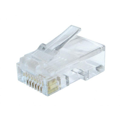 Конектор RJ 45 Cablexpert (LC-8P8C-002/50) 8P8C, Cat.6, із позолоченими контактами (50 шт/уп)