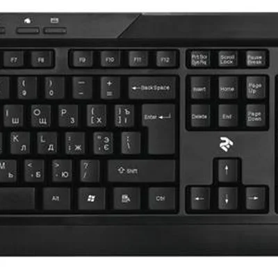 Комплект (клавіатура, мишка) бездротовий 2E MK410 (2E-MK410MWB) Black