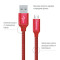 Кабель ColorWay USB - micro USB (M/M), 1 м, Red (CW-CBUM002-RD)