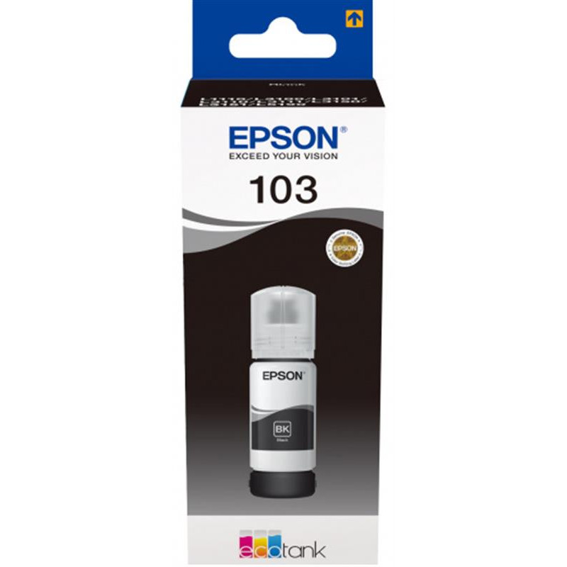 Чорнило Epson (103) L31XX Black (C13T00S14A) 65 мл