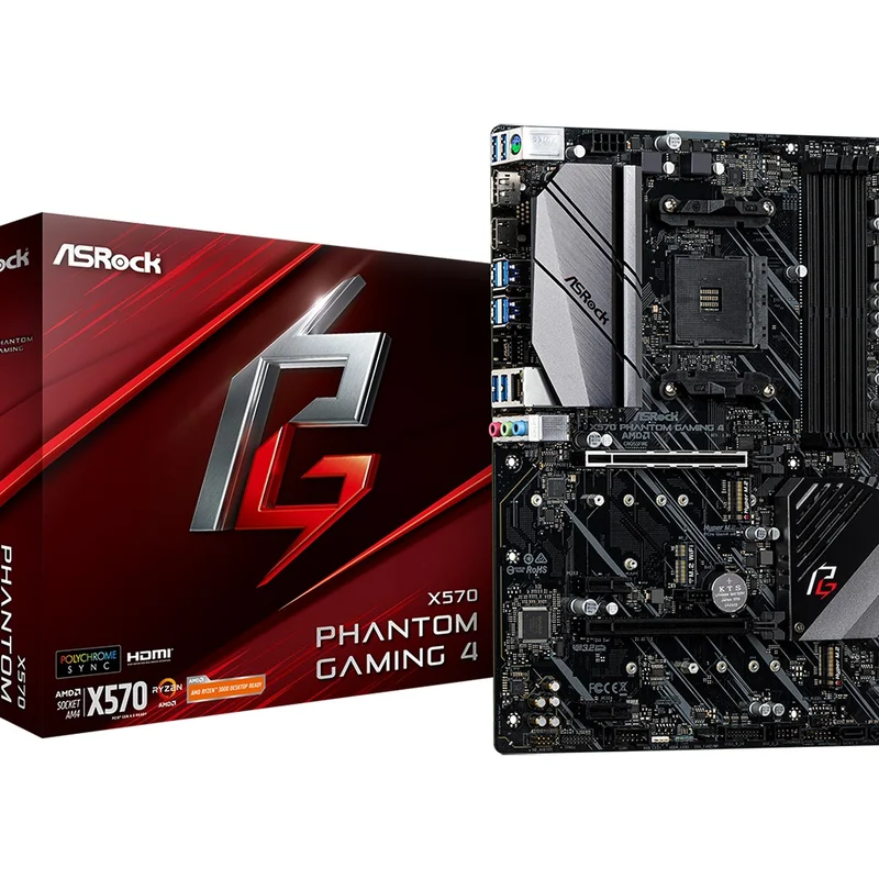 Материнська плата ASRock X570 Phantom Gaming 4 Socket AM4