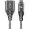 Кабель Cablexpert USB - USB Type-C V 2.0 (M/M), 2 м, сірий (CC-USB2B-AMCM-2M-WB2)