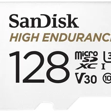 Карта пам`ятi MicroSDXC 128GB UHS-I/U3 Class 10 SanDisk High Endurance R100/W40MB/s + SD-adapter (SDSQQNR-128G-GN6IA)