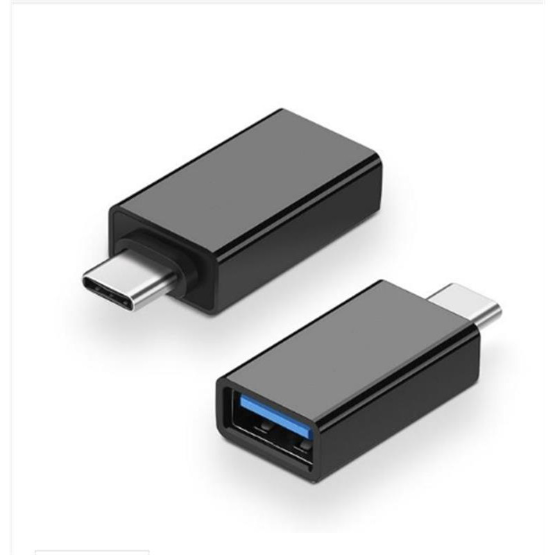 Адаптер Atcom USB Type-C - USB V 3.0 (M/F) Black (11310)