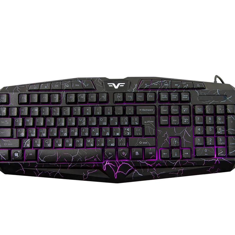 Клавіатура Frime Magma Ukr (FLK19500) Black USB