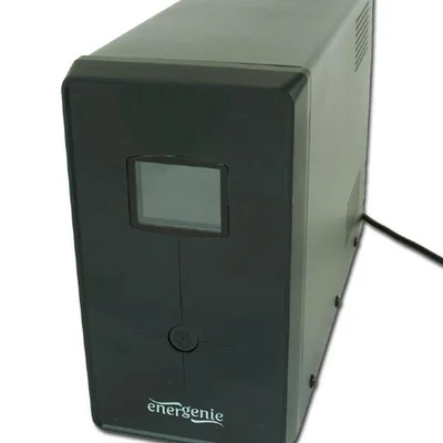 Джерело безперебійного живлення EnerGenie EG-UPS-033 1200VA LCD, USB, метал