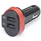 Автомобільний зарядний пристрій REAL-EL CA-35 (3USBx3.4A) Black/Orange + кабель microUSB