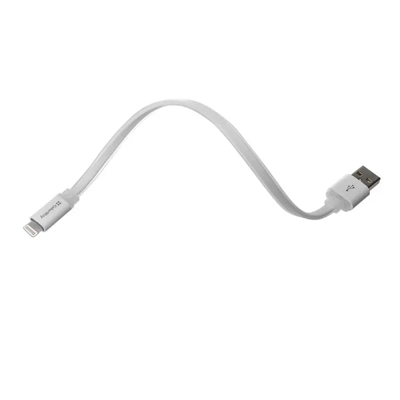 Кабель ColorWay USB - Lightning (M/M), 0.25 м, White (CW-CBUM-LM25W) Кабель ColorWay USB - Lightning (M/M), 0.25 м, White (CW-CBUM-LM25W)