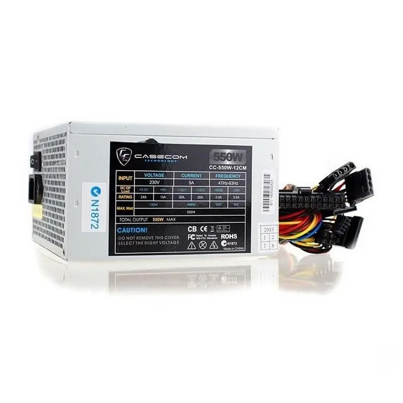 Блок живлення CaseCom (CM 550 ATX) 550W 12Fan bulk Блок живлення CaseCom (CM 550 ATX) 550W 12Fan bulk
