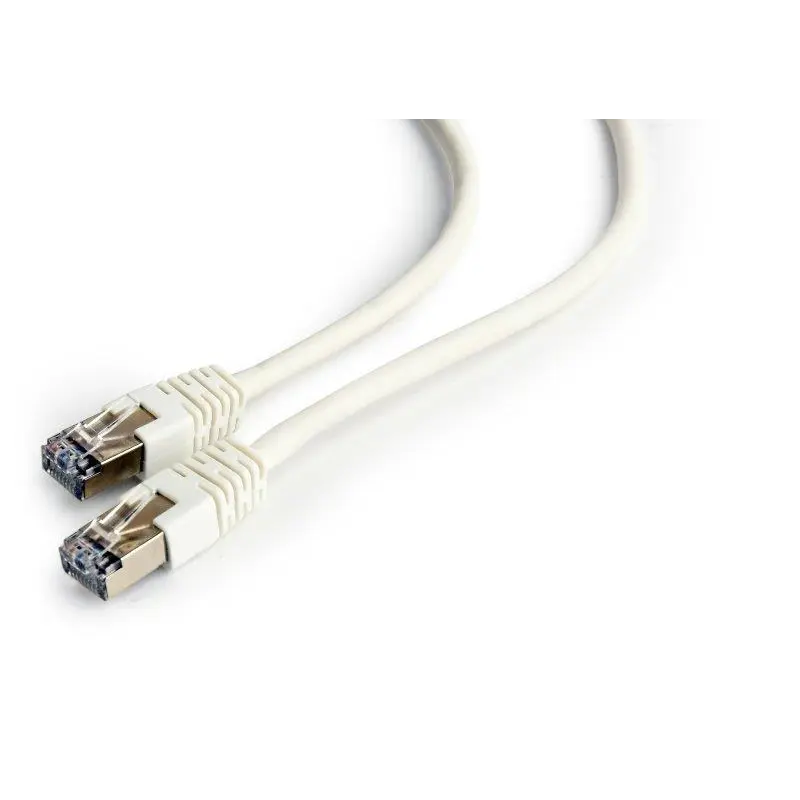 Патч-корд Cablexpert (PP6-3M/W) FTP, литий, 50u "штекер із засувкою, 3 м, білий