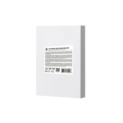Плівка для ламінування 2E (2E-FILM-A5-100G), A5, глянцева, 100мк, 100 шт