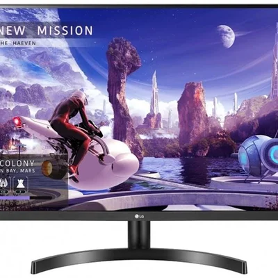 Монiтор LG 31.5" 32QN600-B IPS Black