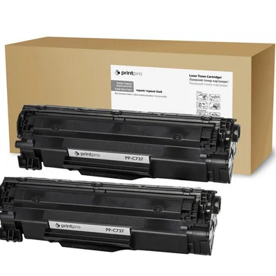 Картридж PrintPro (PP-H217FC) HP LJ Pro M102/M130 Black (CF217A) Dual Pack