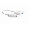 Адаптер Cablexpert DisplayPort - VGA (M/F), 0.15 м, білий (A-DPM-VGAF-02-W) пакет Адаптер Cablexpert DisplayPort - VGA (M/F), 0.15 м, білий (A-DPM-VGAF-02-W) пакет