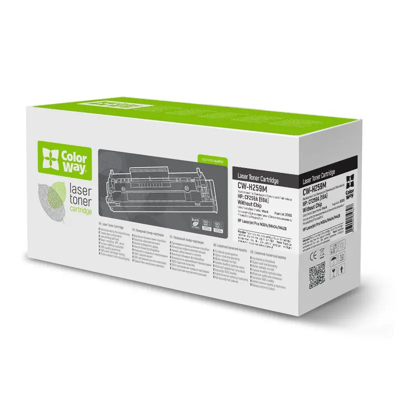 Картридж CW (CW-H259M) HP LJ Pro M304/404/MFP428 (CF259A) без чіпу Картридж CW (CW-H259M) HP LJ Pro M304/404/MFP428 (CF259A) без чіпу