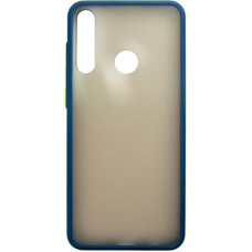 Чохол-накладка Dengos Matt для Huawei Y6p Blue (DG-TPU-MATT-56)