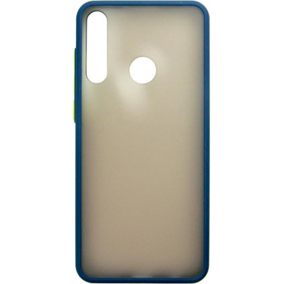 Чохол-накладка Dengos Matt для Huawei Y6p Blue (DG-TPU-MATT-56)