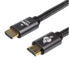 Кабель Atcom Premium HDMI - HDMI V 2.1 (M/M), 30 м, Black (AT23730) пакет