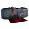 Комплект (клавіатура, мишка) Piko GX100 Black USB (1283126489792) + гарнітура, килимок