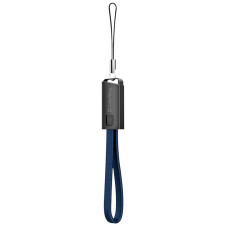 Кабель ColorWay USB - USB Type-C (M/M), 2.4 А, 0.22 м, Blue (CW-CBUC023-BL)