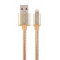 Кабель Cablexpert USB - Lightning (M/M), 1.8 м, золотистий (CCB-mUSB2B-AMLM-6-G)