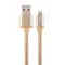 Кабель Cablexpert USB - Lightning (M/M), 1.8 м, золотистий (CCB-mUSB2B-AMLM-6-G) Кабель Cablexpert USB - Lightning (M/M), 1.8 м, золотистий (CCB-mUSB2B-AMLM-6-G)