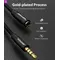 Кабель Vention 3.5 мм - 3.5 мм (M/F), 3 м, Black (BHBBI)