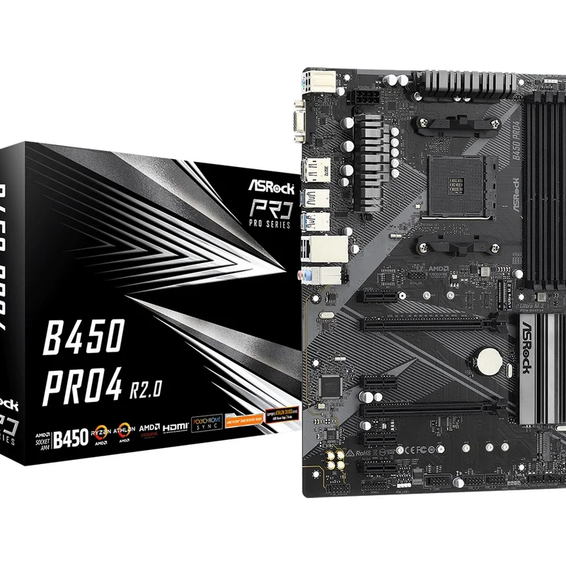 Материнська плата ASRock B450 Pro4 R2.0 Socket AM4