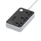 Фільтр живлення ColorWay CW-CHU34PDB 3 розетки, 4 USB (Type-C PD20W + 3USB QC3.0), 2 м, чорний Фільтр живлення ColorWay CW-CHU34PDB 3 розетки, 4 USB (Type-C PD20W + 3USB QC3.0), 2 м, чорний