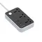 Фільтр живлення ColorWay CW-CHU34PDB 3 розетки, 4 USB (Type-C PD20W + 3USB QC3.0), 2 м, чорний Фільтр живлення ColorWay CW-CHU34PDB 3 розетки, 4 USB (Type-C PD20W + 3USB QC3.0), 2 м, чорний
