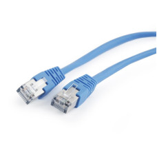 Патч-корд FTP Cablexpert (PP22-2M/B) cat.5Е, литий, 50u штекер із засувкою, 2м, синій