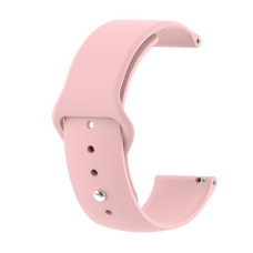 Силіконовий ремінець BeCover для Xiaomi iMi KW66/Mi Watch Color/Haylou LS01/Watch S1 Active Pink (706350)