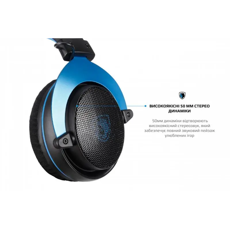 Гарнітура Sades SA-723 Mpower Blue/Black (sa723blj) Гарнітура Sades SA-723 Mpower Blue/Black (sa723blj)