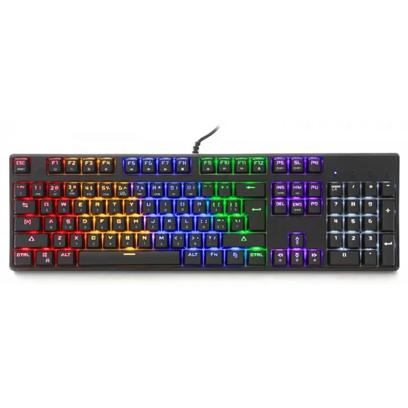 Клавіатура Motospeed CK107 Outemu Red RGB Black (mtk96mr)