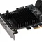 Плата розширення Frime (ECF-PCIEto8SATAIII001) PCI-E-8хSATAIII, 88SE9215 Плата розширення Frime (ECF-PCIEto8SATAIII001) PCI-E-8хSATAIII, 88SE9215